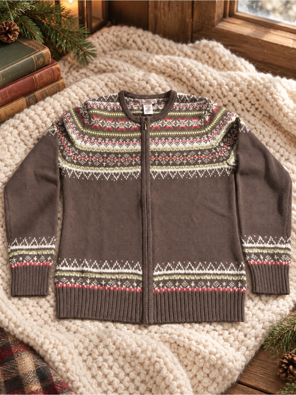 🧸 Vintage Northern Reflections Cardigan Medium